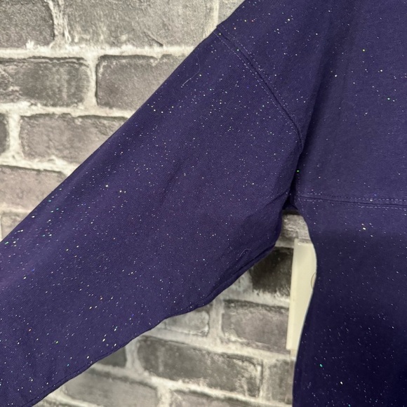 2023 Disney Parks Wish Movie Spirit Jersey sweater purple sparkle - Picture 3 of 9